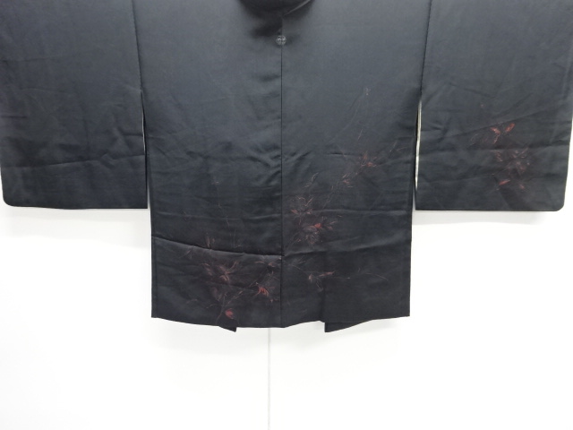 JAPANESE HAORI / URUSHI / WOVEN FLORAL PLANTS